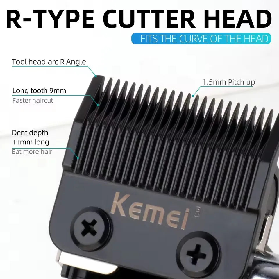 Kemei Professional Hair Clipper Kit KM-2296 KM-2299 KM-2293 Electric Hair Trimmer Male Hair Cutting Machine Mens Trimmer Machine
