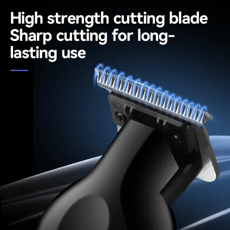 Kemei KM-2293 Professional Barber Cordless Hair Clipper Salon-Grade Design,Hair Styling Trimmer Carving Clipper,USB Rechargeable