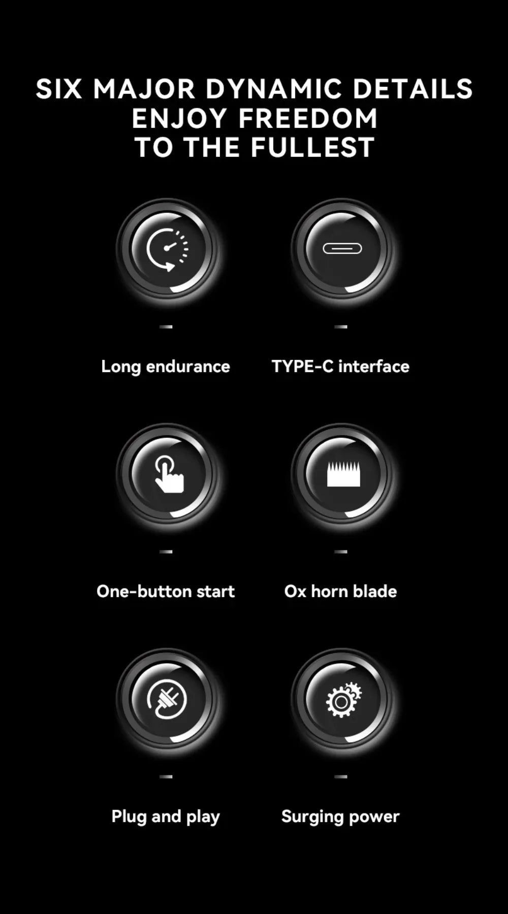 Kemei KM-2293 Professional Barber Cordless Hair Clipper Salon-Grade Design,Hair Styling Trimmer Carving Clipper,USB Rechargeable