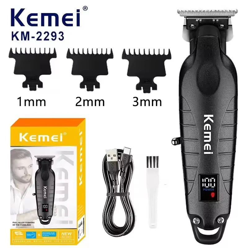 Kemei Professional Hair Clipper Kit KM-2296 KM-2299 KM-2293 Electric Hair Trimmer Male Hair Cutting Machine Mens Trimmer Machine